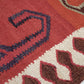 Turkish Kilim Runner Rug, Vintage Handmade Runner Rug, Oushak Eclectic Runner Rug, Anatolia Rug, Bohemian Rug, Runner Rug 3x11, 11322