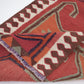 Turkish Kilim Runner Rug, Vintage Handmade Runner Rug, Oushak Eclectic Runner Rug, Anatolia Rug, Bohemian Rug, Runner Rug 3x11, 11322