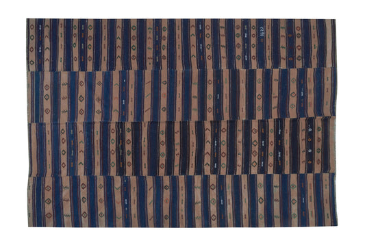 Handmade Kilim Rug, Turkish Antique Kilim Rug, Vintage Faded Kilim Rug, Area Flat Weave Kilim Rug, Anatolia Rug, Kilim Rug 10x13, 11163
