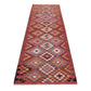 Vintage Oushak Runner Rug, Turkish Antique Runner Rug, Anatolia Rug, Hallway Runner, Runner Rug 3x10, Bohemian Rug, Rug Runner, 11099