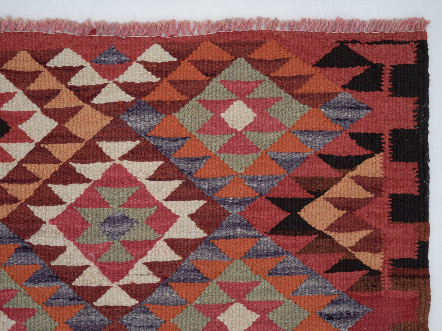 Vintage Oushak Runner Rug, Turkish Antique Runner Rug, Anatolia Rug, Hallway Runner, Runner Rug 3x10, Bohemian Rug, Rug Runner, 11099