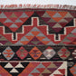 Turkish Runner, Vintage Runner, Oushak Runner, Kitchen Runner, Handmade Runner Rug, Runner Rug 4x12, Anatolia Rug, Kilim Runner Rug, 11309