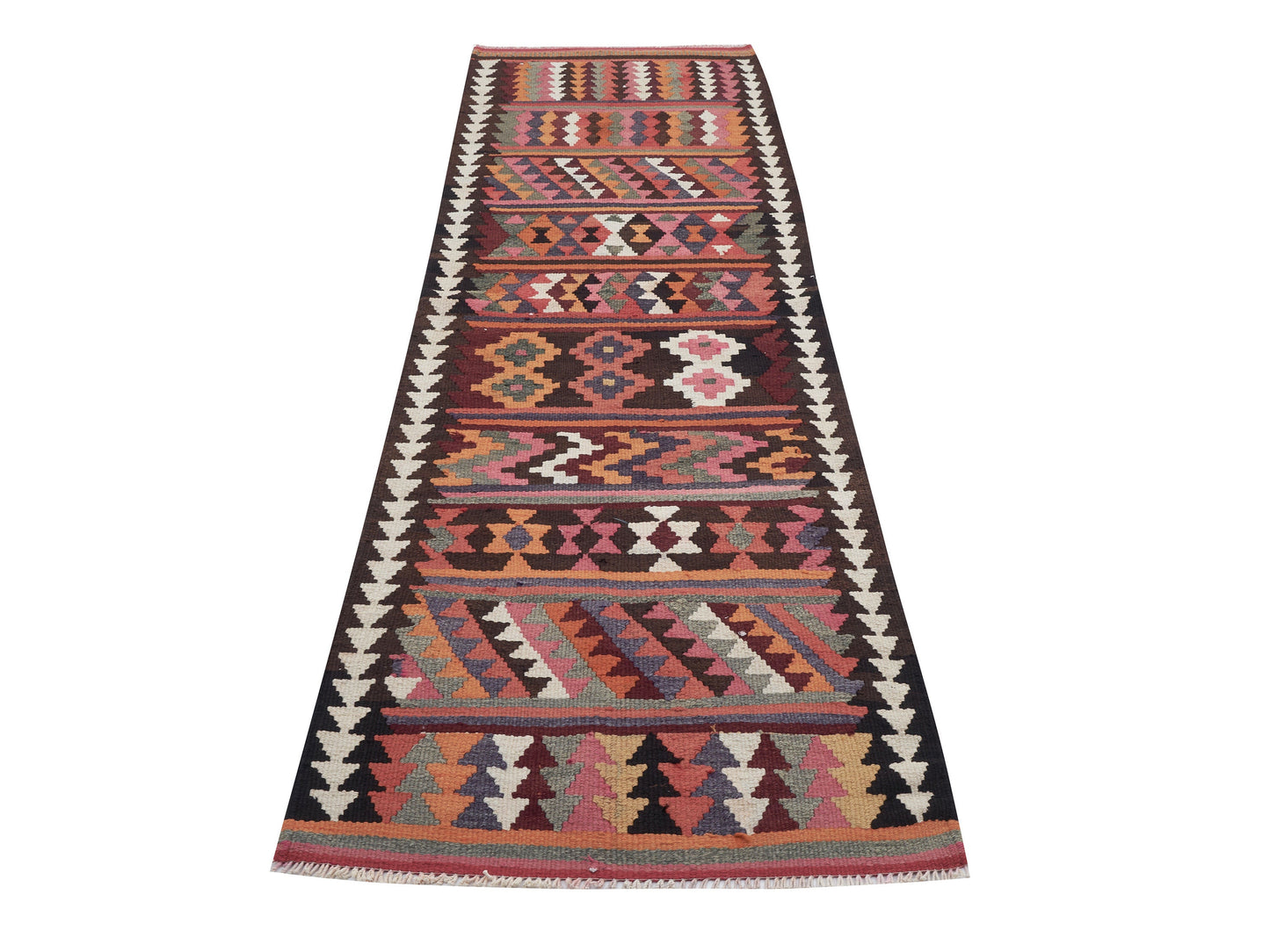 Oushak Runner, Turkish Runner, Vintage Runner, Hallway Runner, Kilim Runner Rug, Bohemian Rug, Anatolia Rug, Runner Rug 3x10, 11311