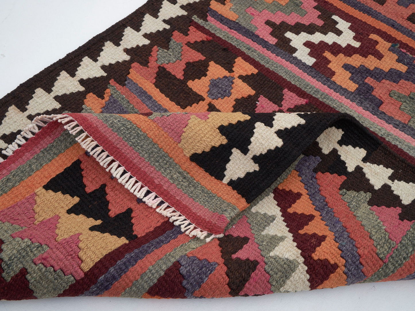 Oushak Runner, Turkish Runner, Vintage Runner, Hallway Runner, Kilim Runner Rug, Bohemian Rug, Anatolia Rug, Runner Rug 3x10, 11311