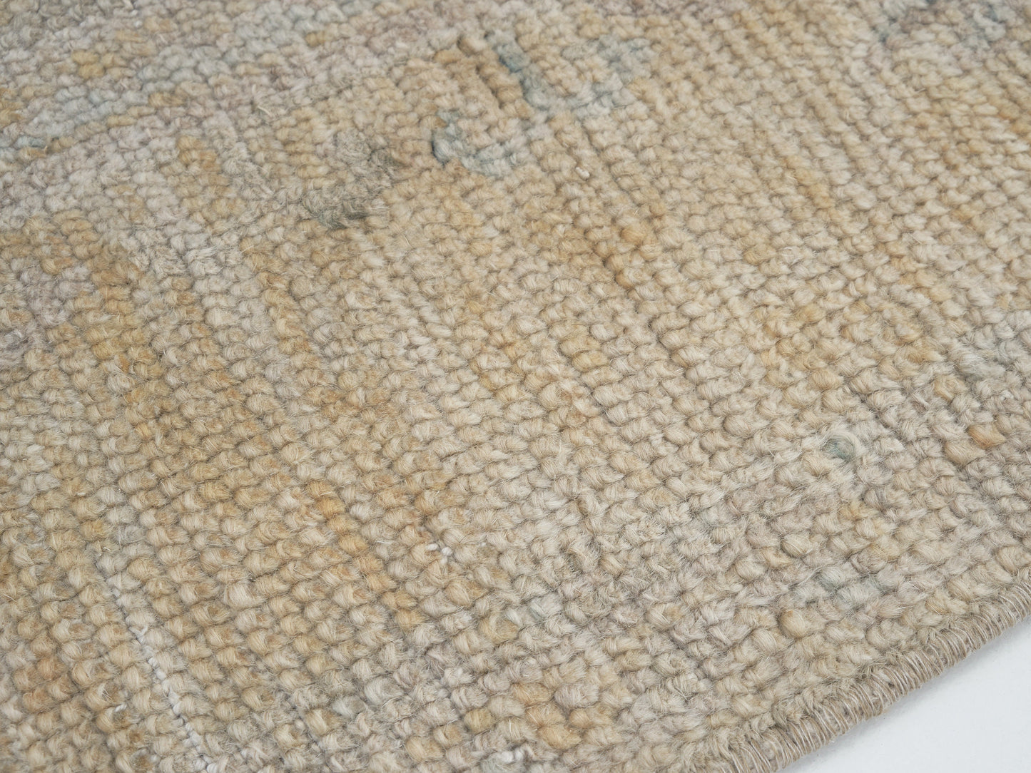 Vintage Runner, Oushak Runner, Turkish Runner, Handmade Runner Rug, Floor Runner Rug, Carpet Runner, Rug Runner 3x11, Beige Rug, 12336