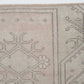 Runner Rug 3x8, Vintage Oushak Antique Runner Rug, Turkish Handmade Runner Rug, Long Narrow Runner Rug, Hallway Runner, Carpet Runner, 12349