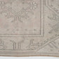 Runner Rug 3x8, Vintage Oushak Antique Runner Rug, Turkish Handmade Runner Rug, Long Narrow Runner Rug, Hallway Runner, Carpet Runner, 12349