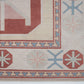 Oushak Rug, Vintage Rug, Handmade Rug, Area Rug, Turkish Rug, Anatolia Rug, Carpet Rug,Bedroom Rug, Bohemian Rug, Turkey Rug, Rug 5x7, 12423