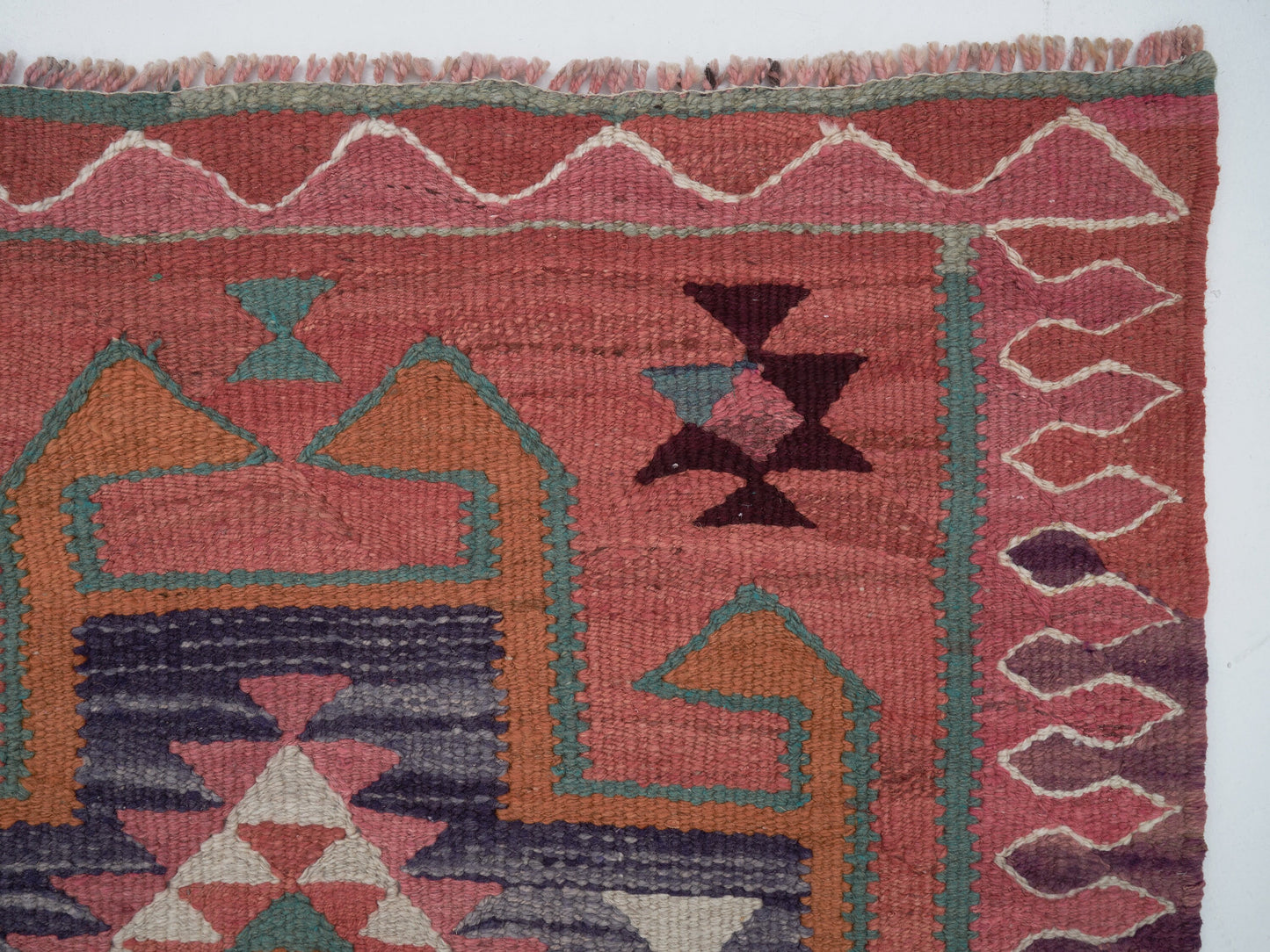 Rug Runner 3x11, Turkish Runner, Vintage Runner, Oushak Runner, Kilim Runner Rug, Hallway Runner, Handmade Runner Rug, Bohemian Rug, 11415
