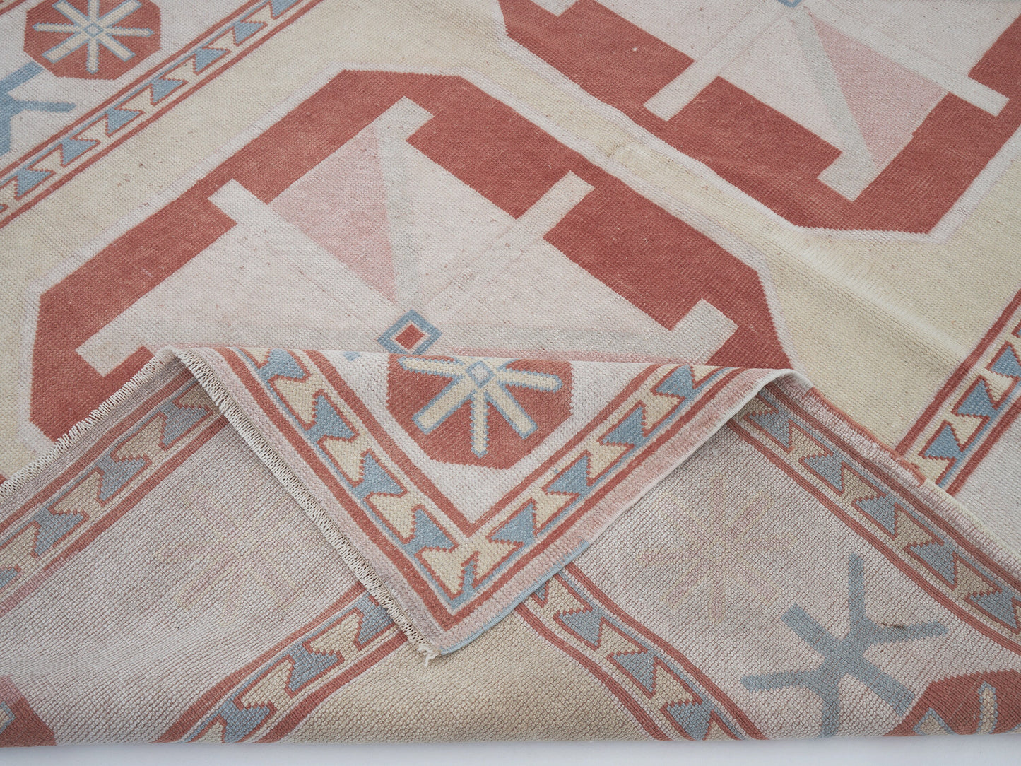 Oushak Rug, Vintage Rug, Handmade Rug, Area Rug, Turkish Rug, Anatolia Rug, Carpet Rug,Bedroom Rug, Bohemian Rug, Turkey Rug, Rug 5x7, 12423