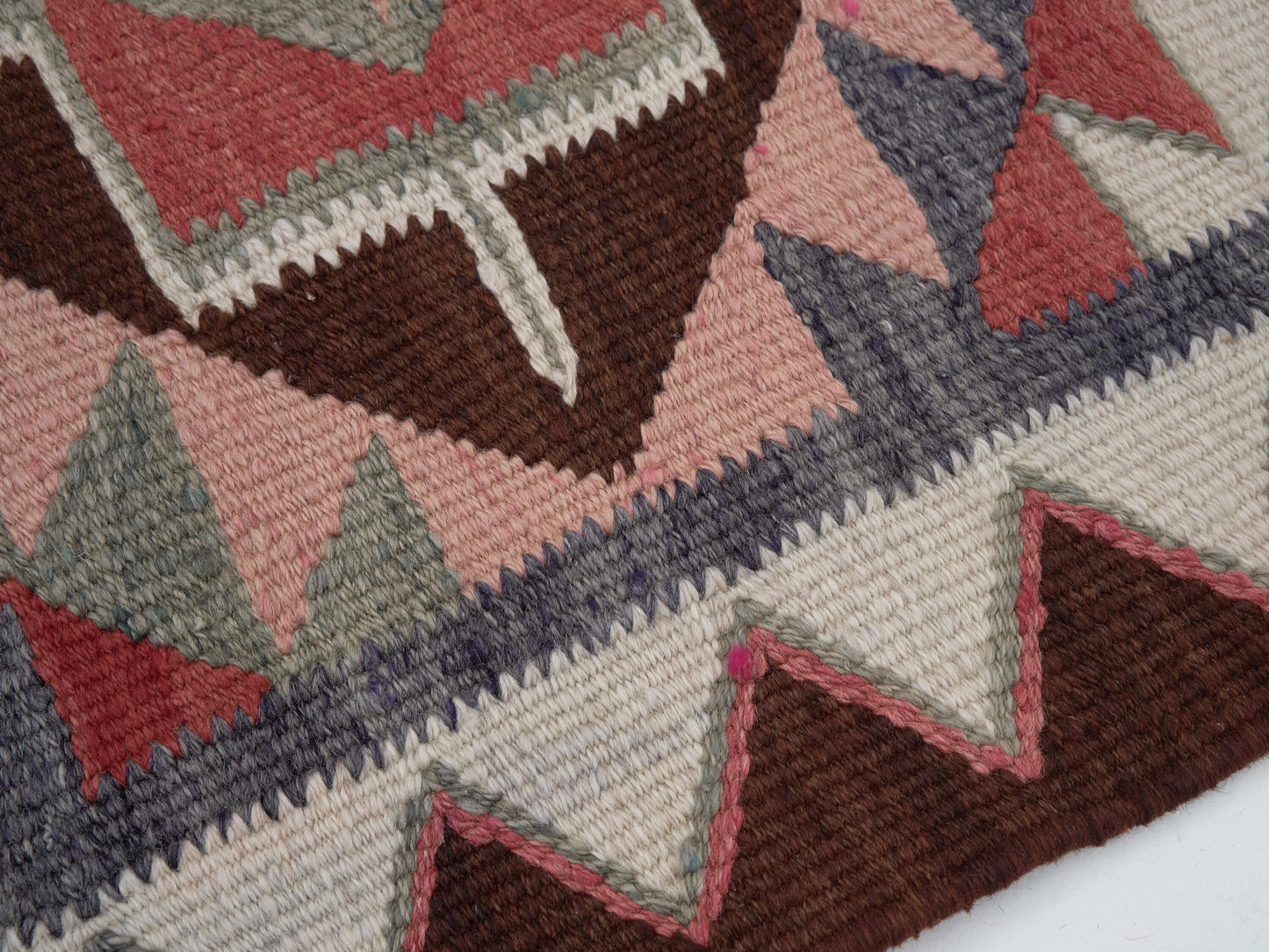 Vintage Runner, Oushak Runner, Turkish Runner, Handmade Runner Rug, Kilim Runner Rug, Hallway Runner, Runner Rug 3x11, Long Runner, 11423