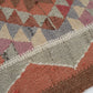 Runner Rug 3x11, Turkish Handmade Runner Rug, Vintage Oushak Runner Rug, Long Narrow Runner Rug, Kilim Runner Rug, Kitchen Runner, 11424
