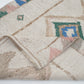 Turkish Vintage Runner Rug, Oushak Handmade Runner Rug, Neutral Muted Rug, Kitchen Runner, Rug Runner, Kilim Runner, Runner Rug 4x10, 12513