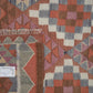 Runner Rug 3x11, Turkish Handmade Runner Rug, Vintage Oushak Runner Rug, Long Narrow Runner Rug, Kilim Runner Rug, Kitchen Runner, 11424