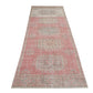 Rug Runner 3x12, Turkish Handmade Runner Rug, Vintage Eclectic Runner Rug, Oushak Runner, Anatolia Rug, Bohemian Rug, Carpet Runner, 12484