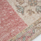 Rug Runner 3x12, Turkish Handmade Runner Rug, Vintage Eclectic Runner Rug, Oushak Runner, Anatolia Rug, Bohemian Rug, Carpet Runner, 12484