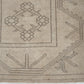 Vintage Antique Runner Rug, Turkish Oushak Runner Rug, Handmade Faded Runner Rug, Scandinavian Rug, Hallway Runner, Runner Rug 3x9, 12521