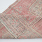 Rug Runner 3x12, Turkish Handmade Runner Rug, Vintage Eclectic Runner Rug, Oushak Runner, Anatolia Rug, Bohemian Rug, Carpet Runner, 12484