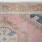 Carpet Runner, Oushak Handmade Runner Rug, Turkish Eclectic Runner Rug, Vintage Runner, Rug Runner 4x11, Bohemian Rug, Long Runner, 12499