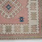 Turkish Handmade Runner Rug, Vintage Eclectic Runner Rug, Anatolia Rug, Oushak Runner, Hallway Runner, Rug Runner, Runner Rug 3x8, 12428