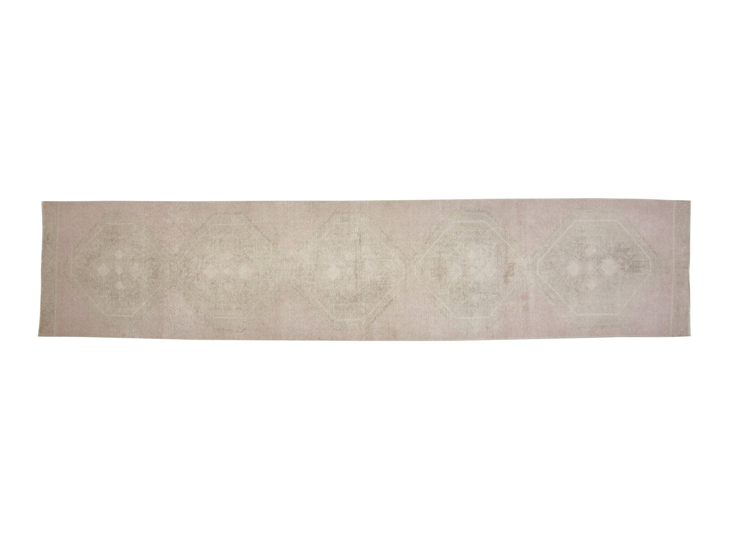 Runner Rug 3x14, Oushak Handmade Runner Rug, Turkish Vintage Runner Rug, Long Narrow Runner Rug, Carpet Runner, Entryway Rug, 12394