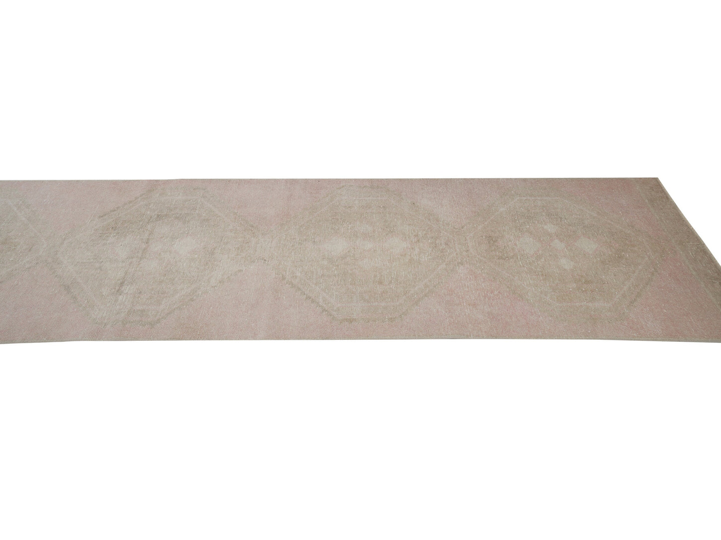 Runner Rug 3x14, Oushak Handmade Runner Rug, Turkish Vintage Runner Rug, Long Narrow Runner Rug, Carpet Runner, Entryway Rug, 12394