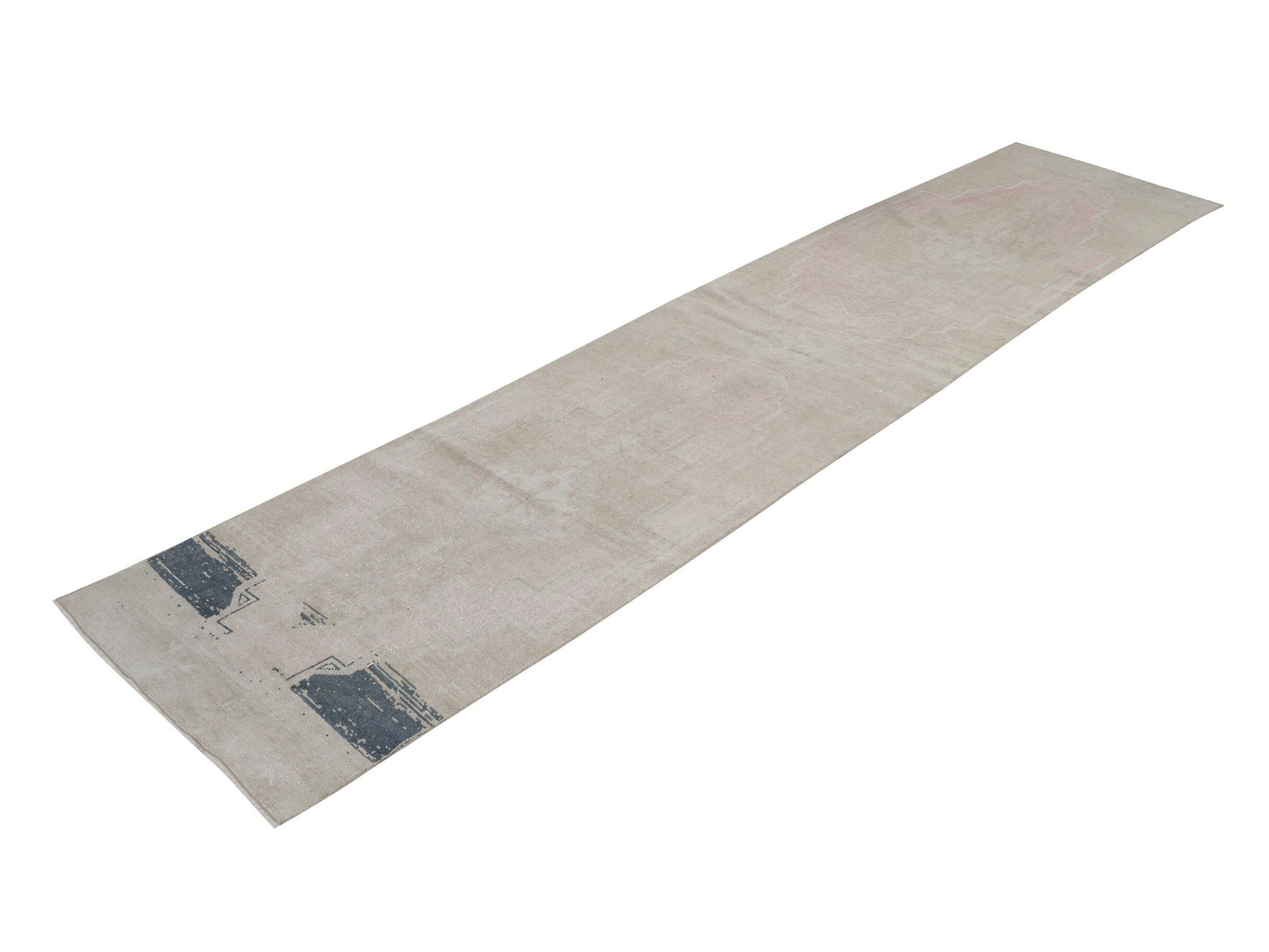 Oushak Runner, Turkish Runner, Vintage Handmade Runner Rug, Floor Runner Rug, Long Narrow Runner Rug, Kitchen Runner, Rug Runner 3x12, 12362
