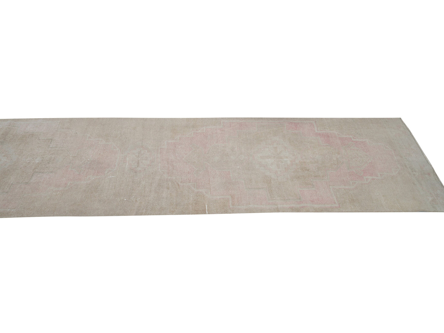 Oushak Runner, Turkish Runner, Vintage Handmade Runner Rug, Floor Runner Rug, Long Narrow Runner Rug, Kitchen Runner, Rug Runner 3x12, 12362