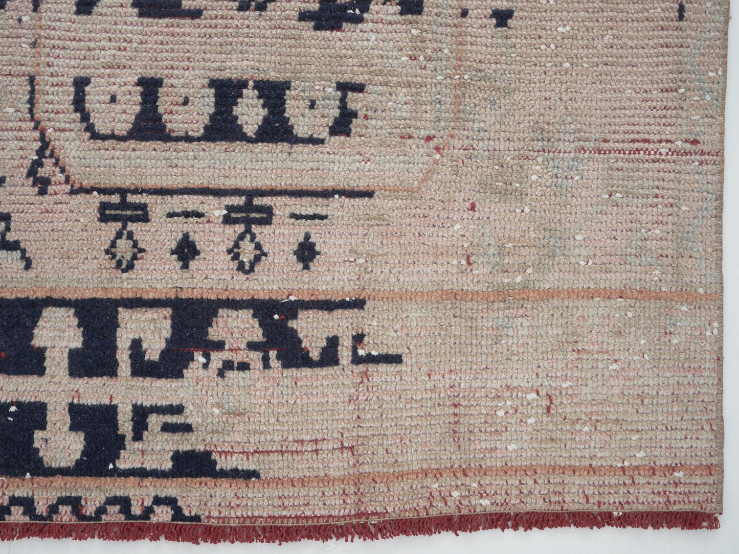 Handmade Eclectic Runner Rug, Vintage Oushak Runner Rug, Turkish Antique Runner Rug, Kitchen Runner, Bohemian Rug, Runner Rug 3x11, 12358