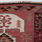 Vintage Handmade Runner Rug, Oushak Eclectic Runner Rug, Turkish Runner, Bohemian Rug, Kilim Runner Rug,Anatolia Rug, Runner Rug 3x10, 11436
