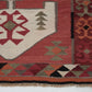 Vintage Handmade Runner Rug, Oushak Eclectic Runner Rug, Turkish Runner, Bohemian Rug, Kilim Runner Rug,Anatolia Rug, Runner Rug 3x10, 11436