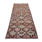 Handmade Runner Rug, Turkish Oushak Eclectic Runner Rug, Vintage Runner, Hallway Runner, Bohemian Rug, Kilim Runner, Rug Runner 3x10, 11430
