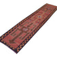 Kilim Runner Rug, Oushak Vintage Runner Rug, Turkish Eclectic Runner Rug, Long Runner, Bohemian Rug, Hallway Runner, Runner Rug 3x12, 11428