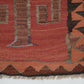 Kilim Runner Rug, Oushak Vintage Runner Rug, Turkish Eclectic Runner Rug, Long Runner, Bohemian Rug, Hallway Runner, Runner Rug 3x12, 11428
