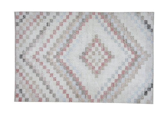 Vintage Handmade Area Rug, Turkish Oushak Unique Rug, Neutral Floor Rug, Living Room Rug, Turkey Rug, Vintage Carpet, Rug 4x6, 12428