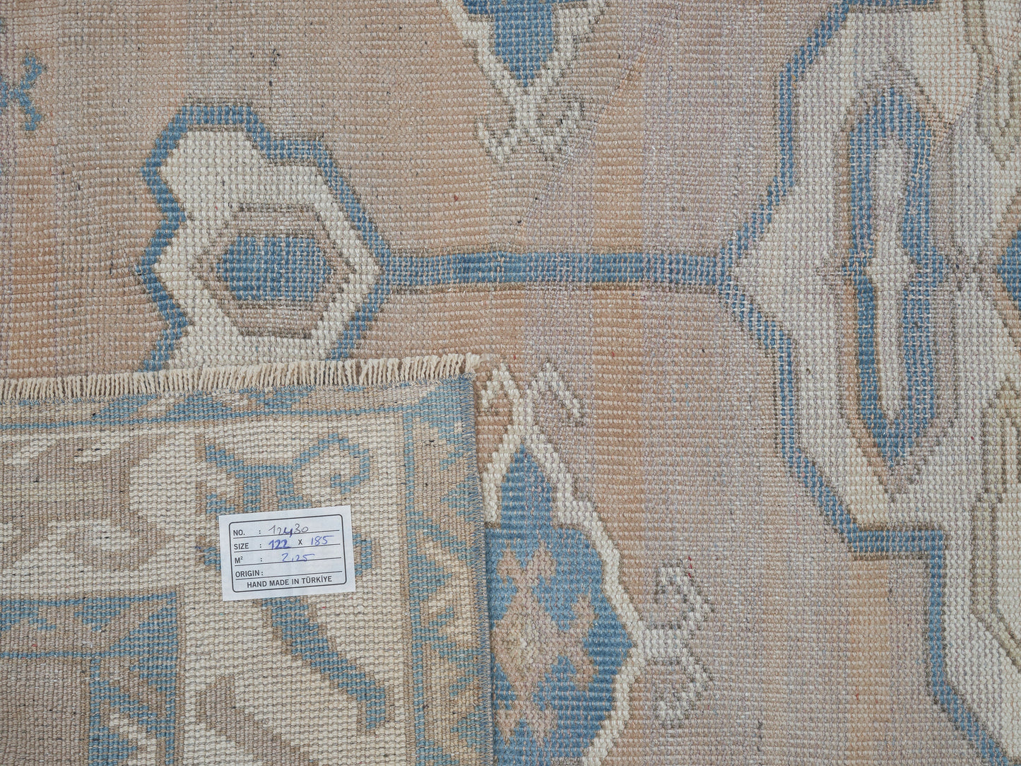 Vintage Handmade Area Rug, Turkish Oushak Eclectic Rug, Anatolia Rug, Bohemian Rug, Living Room Rug, Carpet Rug, Turkey Rug, Rug 4x6, 12430