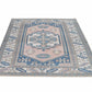 Turkish Vintage Oushak Rug, Handmade Area Unique Rug, Neutral Floor Rug, Bohemian Rug, Bedroom Rug, Anatolia Rug, Turkey Rug, Rug 4x7, 12300
