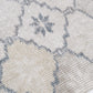 Vintage Oushak Rug, Handmade Area Rug, Turkish Unique Rug, Scandinavian Rug, Rug 3x6, Living Room Rug, Gray Rug, Vintage Carpet, 12303