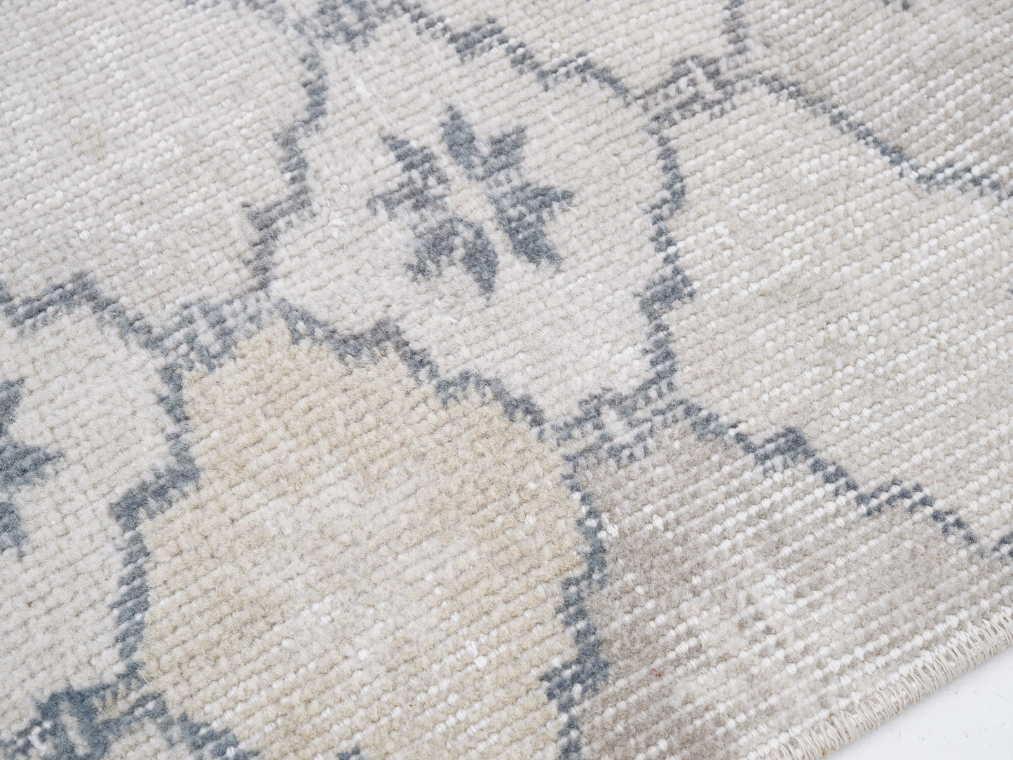 Vintage Oushak Rug, Handmade Area Rug, Turkish Unique Rug, Scandinavian Rug, Rug 3x6, Living Room Rug, Gray Rug, Vintage Carpet, 12303