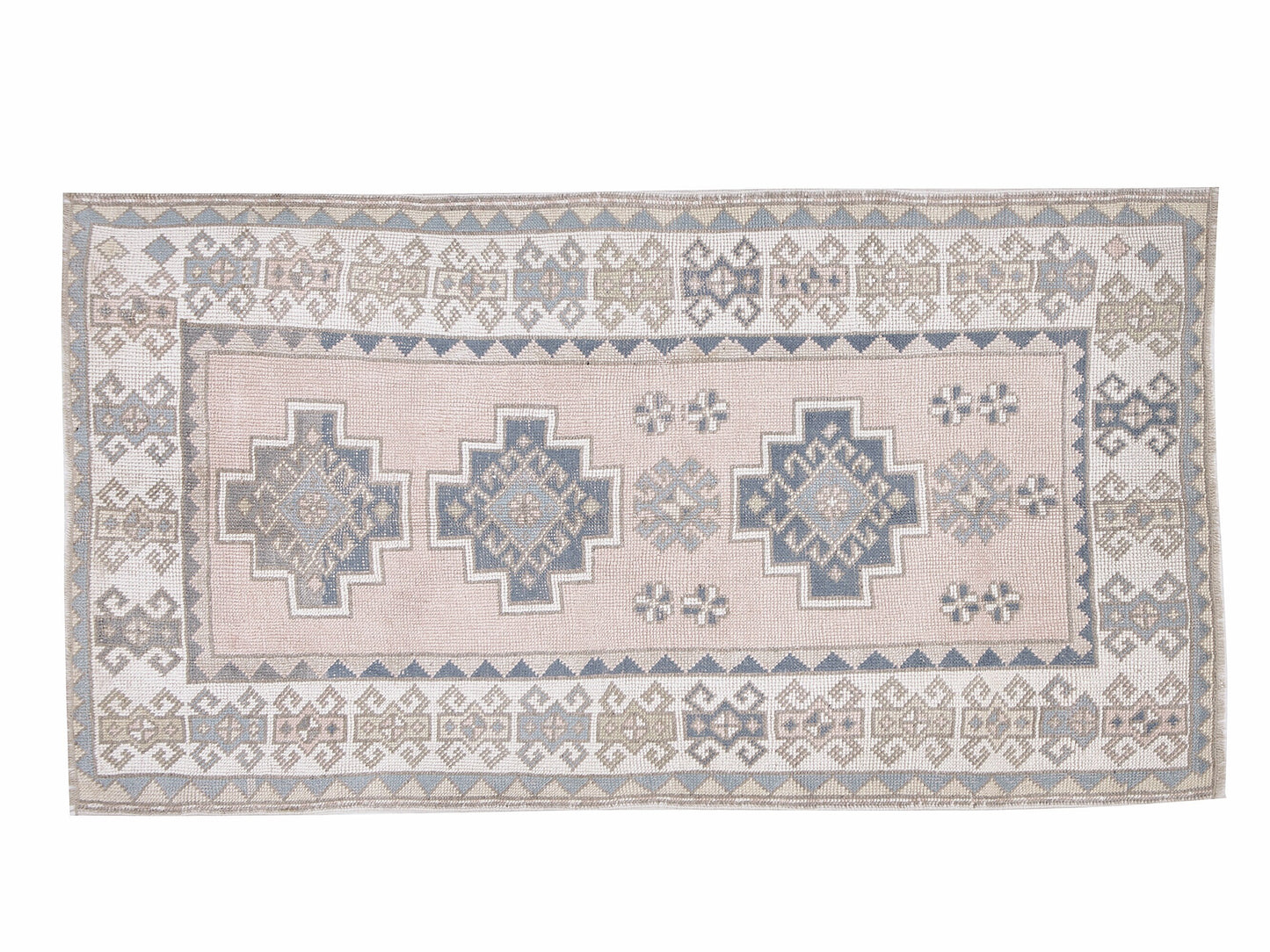 Turkish Rug, Vintage Rug, Oushak Rug, Handmade Rug, Area Rug, Neutral Rug, Living Room Rug, Vintage Carpet, Turkey Rug, Rug 4x6, 12321