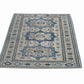 Vintage Oushak Rug, Turkish Handmade Area Rug, Neutral Rustic Rug, Office Rug, Oushak Carpet, Primitive Rug, Rug 3x4, Turkey Rug, 12371