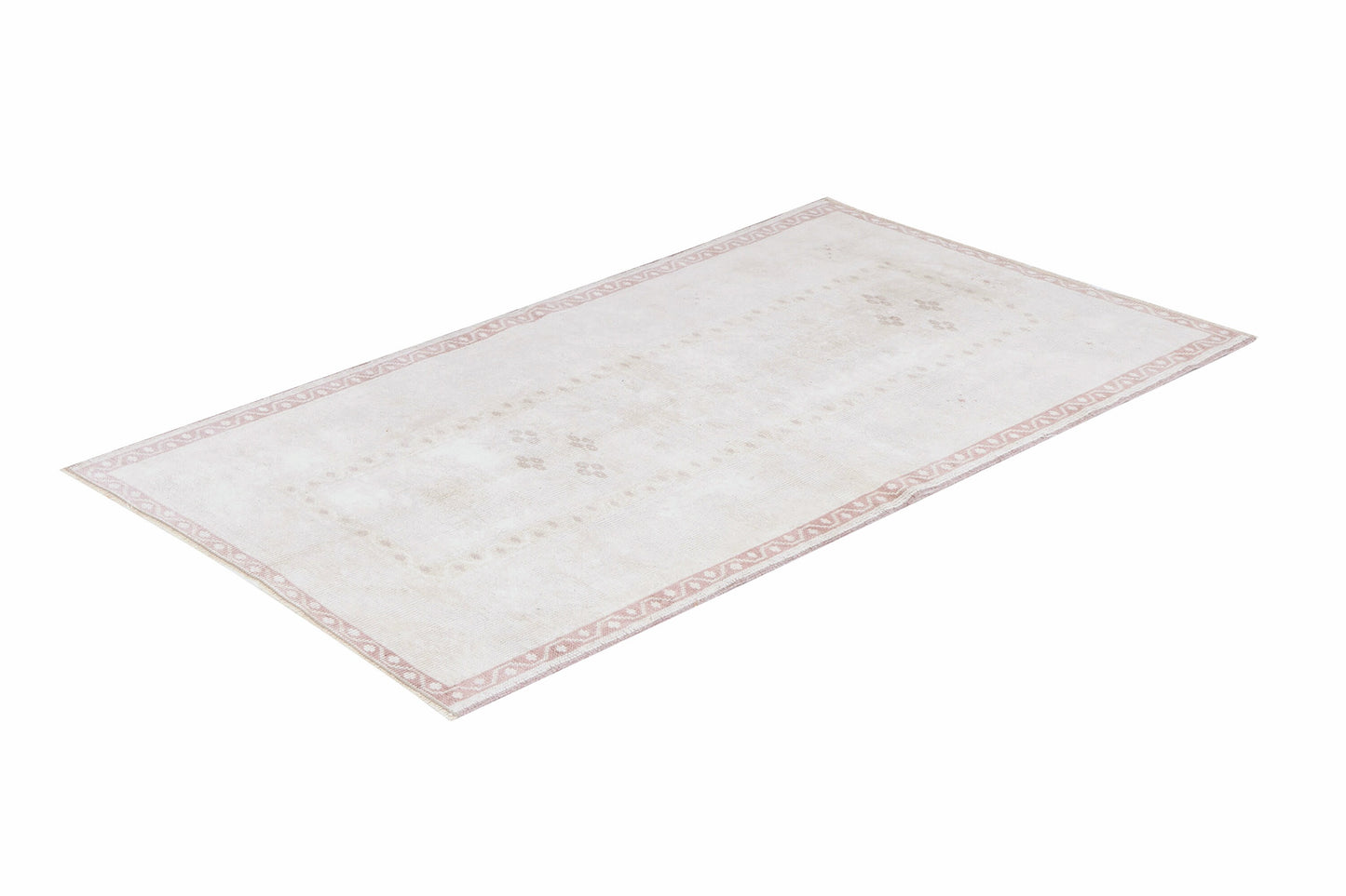 Oushak Rug, Turkish Vintage Rug, Handmade Area Unique Rug, Kid Room Rug, Coastal Decor, Turkey Rug, Carpet Rug,Oushak Carpet, Rug 3x5, 12282