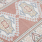 Turkish Rug, Vintage Rug, Handmade Rug, Oushak Rug, Area Rug, Bohemian Rug, Vintage Carpet, Turkey Rug, Rug 4x5, Oushak Carpet, 12283