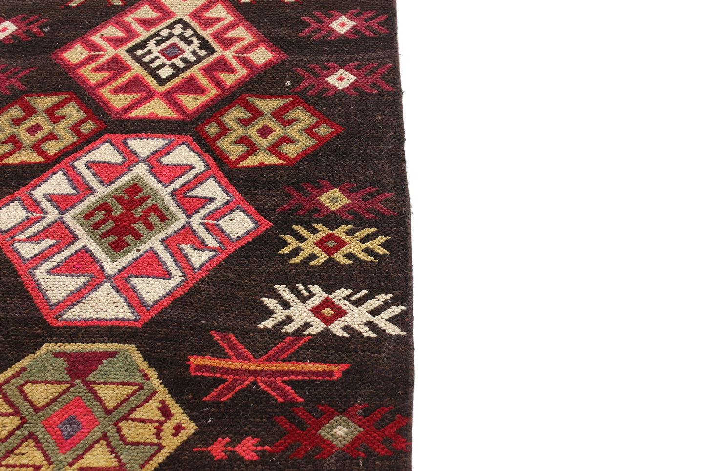 Floral Long Carpet Rug Runner, 3x14 Runner rug, Turkish runner, Oushak Runner, Vintage Runner, Entryway rug, Hallway rug, 6445