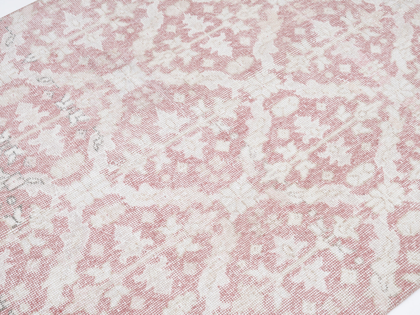 Oushak Rug, Vintage Rug, Turkish Rug, Handmade Rug, Area Rug, Contemporary Decor, Neutral Rug, Turkey Rug, Rug 4x7, Oushak Carpet, 12347