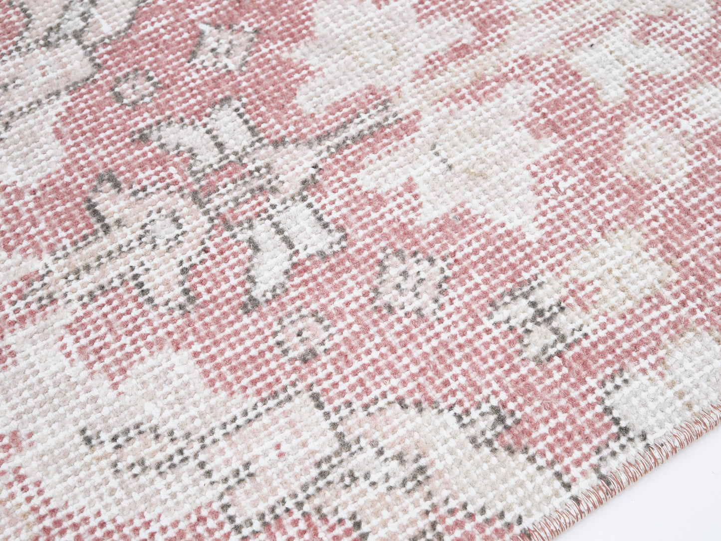 Oushak Rug, Vintage Rug, Turkish Rug, Handmade Rug, Area Rug, Contemporary Decor, Neutral Rug, Turkey Rug, Rug 4x7, Oushak Carpet, 12347