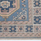 Handmade Oushak Rug, Turkish Vintage Area Rug, Anatolia Eclectic Rug, Bedroom Rug, Carpet Rug, Bohemian Rug, Turkey Rug, Rug 4x6, 12356