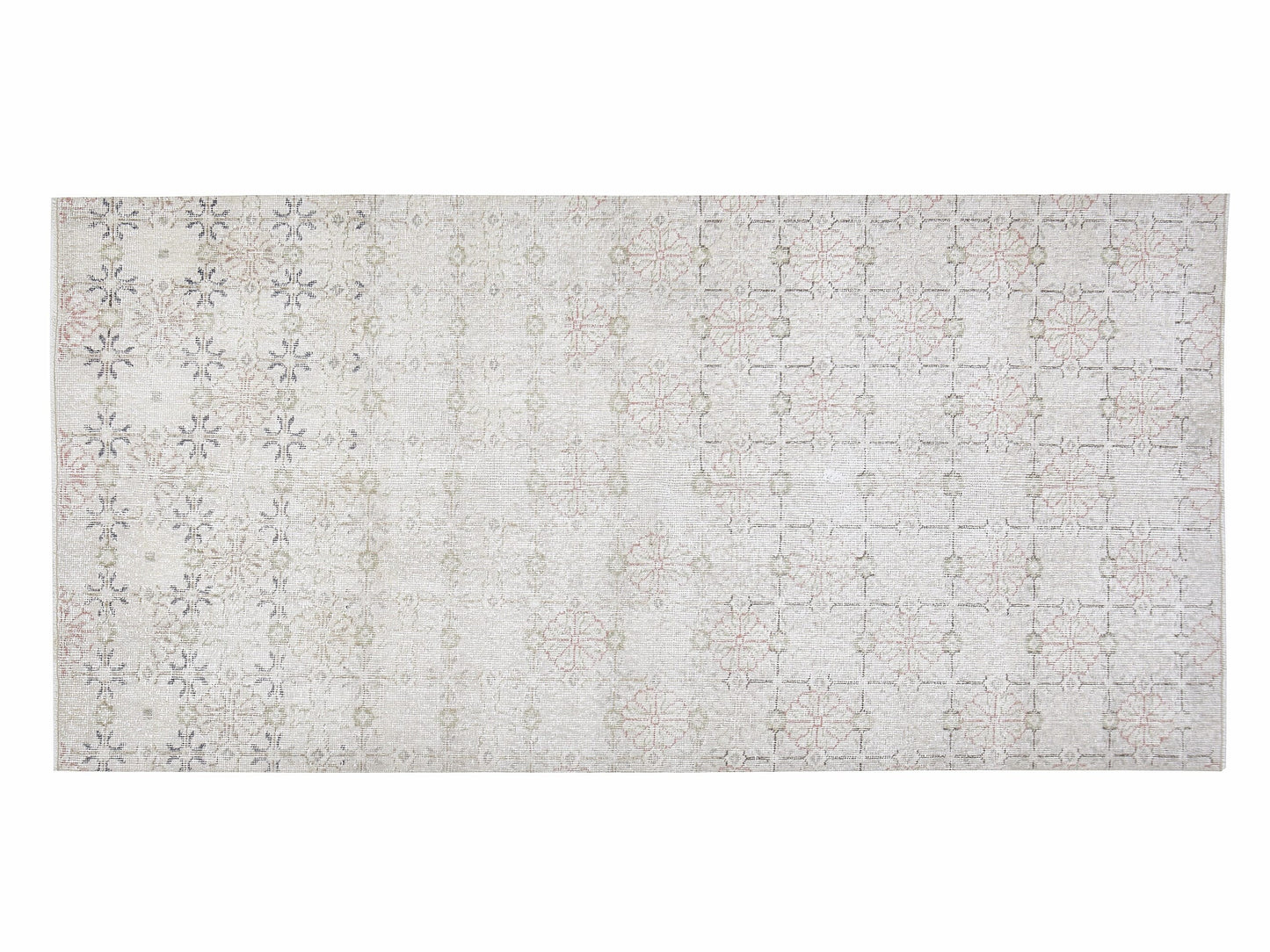 Turkish Vintage Rug, Handmade Area Rug, Oushak Unique Rug, Neutral Floor Rug, Turkey Rug, Vintage Carpet, Rug 4x7, Carpet Rug, 12348