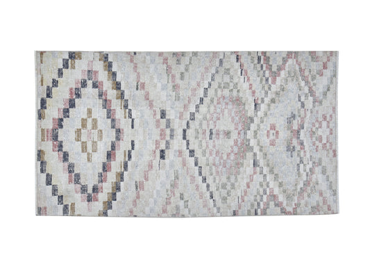 Handmade Area Rug, Turkish Vintage Oushak Rug, Neutral Faded Rug, Office Rug, Contemporary Decor, Turkish Carpet, Carpet Rug, Rug 3x5, 12401