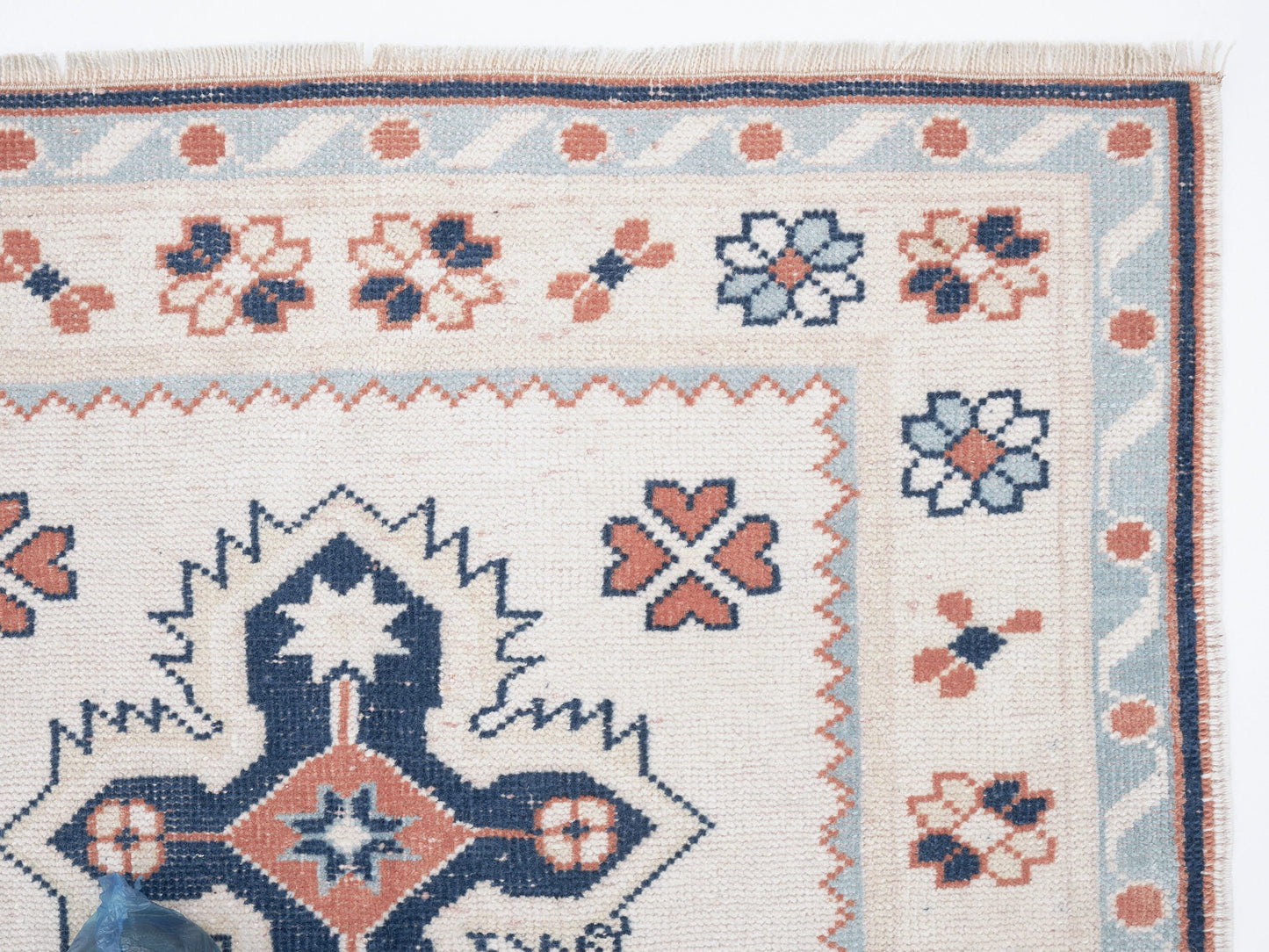 Turkish Rug, Handmade Rug, Vintage Rug, Oushak Rug, Area Rug, Neutral Rug,Office Rug, Carpet Rug, Turkish Carpet, Turkey Rug, Rug 3x5, 12355